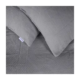 Постільна білизна MirSon №20-02 Waffle Gray 220x240 King Size (2200011032856) - мініатюра 7
