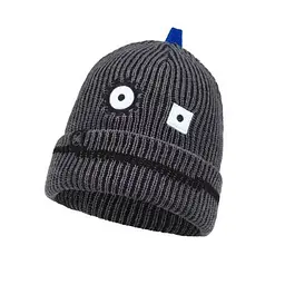 Шапка дитяча Buff KNITTED HAT FUNN Білий-Сірий