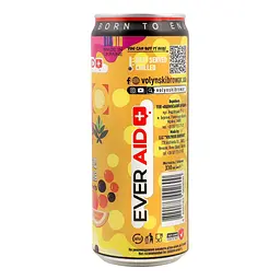 Напій безалкогольний Ever Aid Bubble Tea Melon Pineapple 0.33 л з/б - мініатюра 4