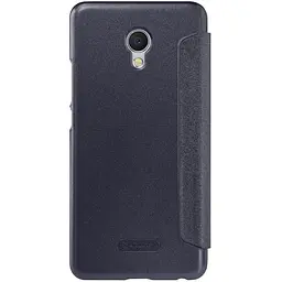 Чохол-книжка Nillkin Sparkle case Meizu M3e Black - мініатюра 4