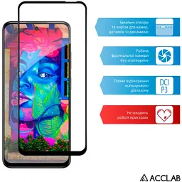 Скло захисне ACCLAB Full Glue Infinix Hot 50i Black (1283126606885) - мініатюра 5