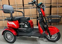 Електричний Трицикл Corso Ostin (1000W, 72V, 23Ah) + 1 Ящик Акумулятор, Гідравличні гальма Електробайк Скутер Коричневий - мініатюра 7