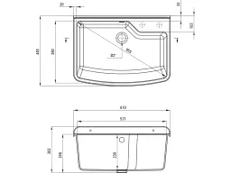 Кухонна мийка Deante Garden ZYT_310B - мініатюра 2