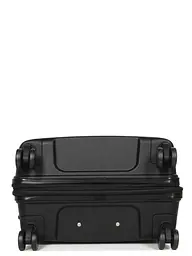 Валіза середня M поліпропілен Worldline Airtex 283 66×44×28см 80л Чорний - мініатюра 10
