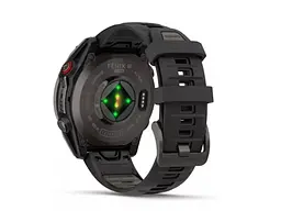 Смарт-годинник Garmin Fenix 8 Pro 47 mm AMOLED Titanium with Graphite/Black (010-03198-10/11) - мініатюра 3