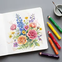 Олівці кольорові Kite Creative 3 в 1 10 шт. з точилкою (K-1055) - мініатюра 4
