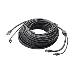 Кабель живлення та передачі даних 2 в 1 DC+Ethernet для Starlink Mini з перехідником Type-C 23м (73-01021)