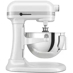 Кухонна машина KitchenAid Heavy Duty 5KSM55SXXEWH з підйомною чашею 5.2 л біла (5KSM55SXXEWH) - мініатюра 5