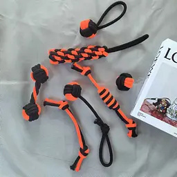 Іграшка-канат для собак Derby Braided Dog Rope Toy - мініатюра 6