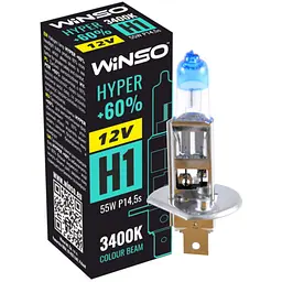 Автолампа WINSO H1 HYPER +60 55W (712120) - мініатюра 2