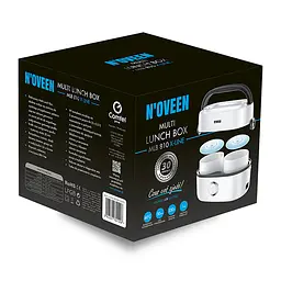Мульти ланч-бокс для приготування їжі на пару Noveen MLB810 X-LINE - мініатюра 5