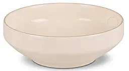 Салатник-піала круглий порцеляновий Limited Edition Aria Gold 23 см бежевий (TRSC-GM2522-Y90B)