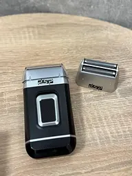 Бездротова електробритва шейвер DSP 60102 бритва для вологого та сухого гоління акумуляторна бритва 5 Вт Чорний - мініатюра 5