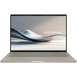 Ноутбук ASUS Zenbook A14 UX3407RA Snapdragon X Elite X1E 78 100 la 34GHz,14'',32GB LPDDR5X,1TB,Qualcomm Adreno GPU - мініатюра 5