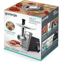 М'ясорубка Gorenje (MG1601SB) - мініатюра 4