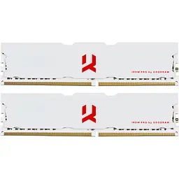 Модуль пам'яті GoodRam DDR4 32GB (2x16) IRDM PRO Crimson White (IRP-C3600D4V64L18/32GDC) Б/в