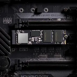 Накопичувач SSD M.2 ADATA GAMMIX S70 BLADE 1TB 2280 PCIe 4x4 NVMe 3D NAND Read/Write:7400/5500 MB/sec (AGAMMIXS70B-1T-CS) - мініатюра 6