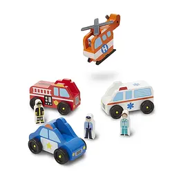 Ігровий аварійний набір Melissa&Doug Транспорт (MD19285) - мініатюра 2
