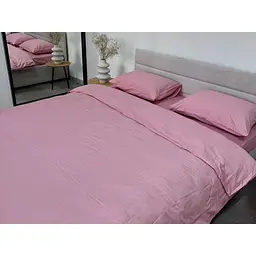 Підковдра Ecotton Brindal Rose сатин 180х215 см рожева (24763) - мініатюра 7