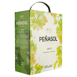 Вино Penasol, Bag-in-Box, біле, сухе, 3 л - мініатюра 2