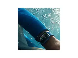 Смарт-часы Apple Watch Series 7 GPS 41mm Midnight Aluminum Case With Midnight Sport Band (MKMX3) - миниатюра 4