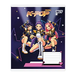 Упаковка зошитів Yes K-POP musik А5/24 лін. 20 шт. (768953) - мініатюра 2