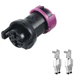 Роз'єм 2-контактний YAZAKI (40077)