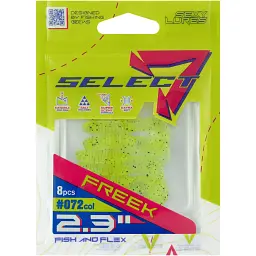 Силікон Select Freek 2.3" 072 FE (8 шт/уп) - мініатюра 2