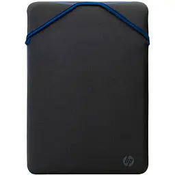 Чехол Hewlett Packard для ноутбука HP 15.6" Reversible Protective Laptop Sleeve Черный/Синий