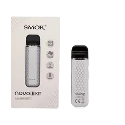 Под-система електронна сигарета Smok Novo 2 Pod Kit 800 mAh 2 ml White Cobra (11573) - мініатюра 2