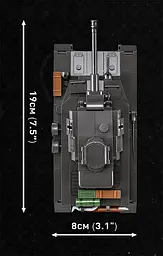 Конструктор COBI танк Panzer IV Ausf. G 3045 - мініатюра 5