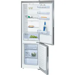 Холодильник з нижньою морозильною камерою Bosch KGV39VL306 нержавіюча сталь (KGV39VL306) - мініатюра 2