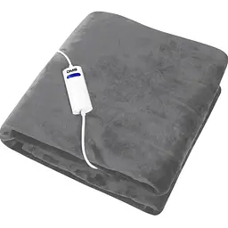 Електрична ковдра DMS EHD-180 з підігрівом дуже м'яка, 180х130 см, 160w, grey