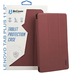Чохол-книжка BeCover Smart Case для Lenovo Tab Plus 11.5" Red Wine (711886) - мініатюра 5