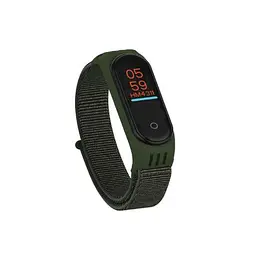 Ремінець Nylon Mi Band 5 Dark Green (9)