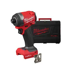 Шуруповерт ударний акумуляторний безщітковий 1/4" HEX MILWAUKEE, M18 ONEID3-0X, 226Нм (каркас, кліпса для ременя) - мініатюра 2