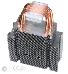 Кулер для процесора ID-Cooling SE-214 Red LED (SE-214) Б/в - мініатюра 6