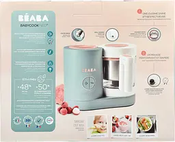 Пароварка-блендер Beaba Babycook Neo Eucalyptus, м'ятний (912732) - мініатюра 3