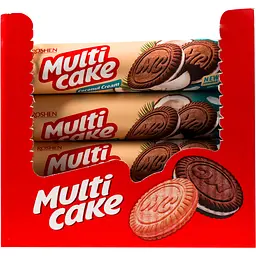 Печиво Roshen Multicake з начинкою кокос-крем 180 г - мініатюра 3