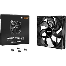 Кулер до корпусу Be quiet! PURE WINGS 3 140mm PWM (BL108) - мініатюра 6