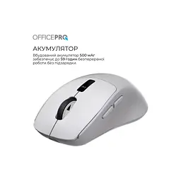 Мишка OfficePro M398G Wireless/Bluetooth Gray (M398G) - мініатюра 10