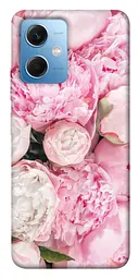 Чохол Demsky Pink peonies для Xiaomi Redmi Note 12 5G