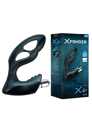 Стимулятор простати Xpander X4+ Rechargeable Small, 13.5 см (чорний) - мініатюра 3