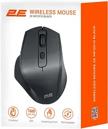 Миша бездротова 2E MF2010 WL Black (2E-MF2010WB)