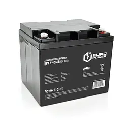 Акумулятор Europower AGM EP12-40M6 12 V 40Ah Black Q1/96
