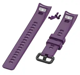 Силіконовий ремінець Primo для фітнес-браслета Huawei Honor Band 4/5 Purple - мініатюра 4