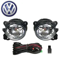 LED Протитуманні фари для Volkswagen Polo 4 2005-09 Transporter T5 12V 55W з проводкою Комплект (VW-269)