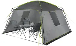 Шатро High Peak Cabana Light grey/Dark grey/Lime (14052) - мініатюра 1