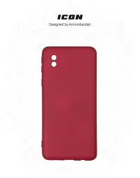 Чохол ArmorStandart ICON для Samsung A01 Core (A013) Camera cover Red - мініатюра 3