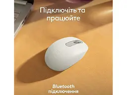 Миша Logitech M196 Bluetooth White (910-007460) - мініатюра 6